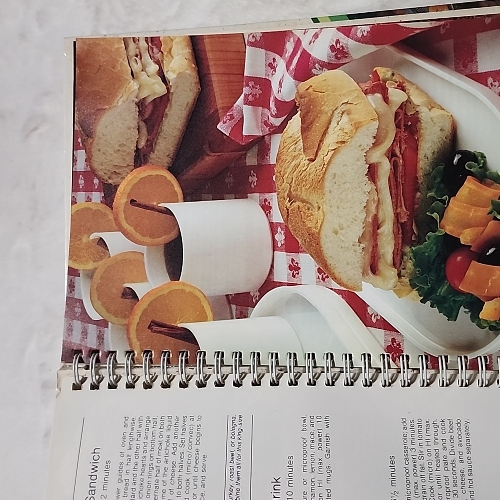 VINTAGE  KENMORE  MUCRO/ CONVECTION  COOKBOOK.  SEARS. - Picture 7 of 9